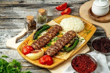 تصویر دیدنی و باورنکردنی از کباب‌فروشان قدیمی