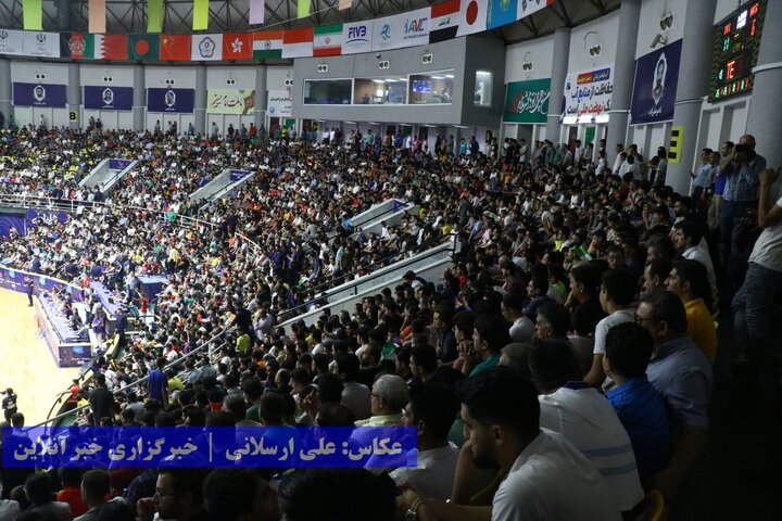 روز دوم والیبال قهرمانی آسیا در ارومیه