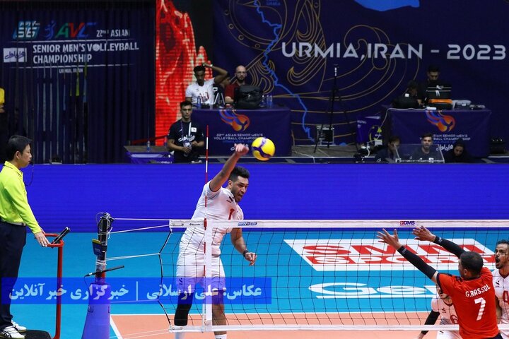 روز دوم والیبال قهرمانی آسیا در ارومیه