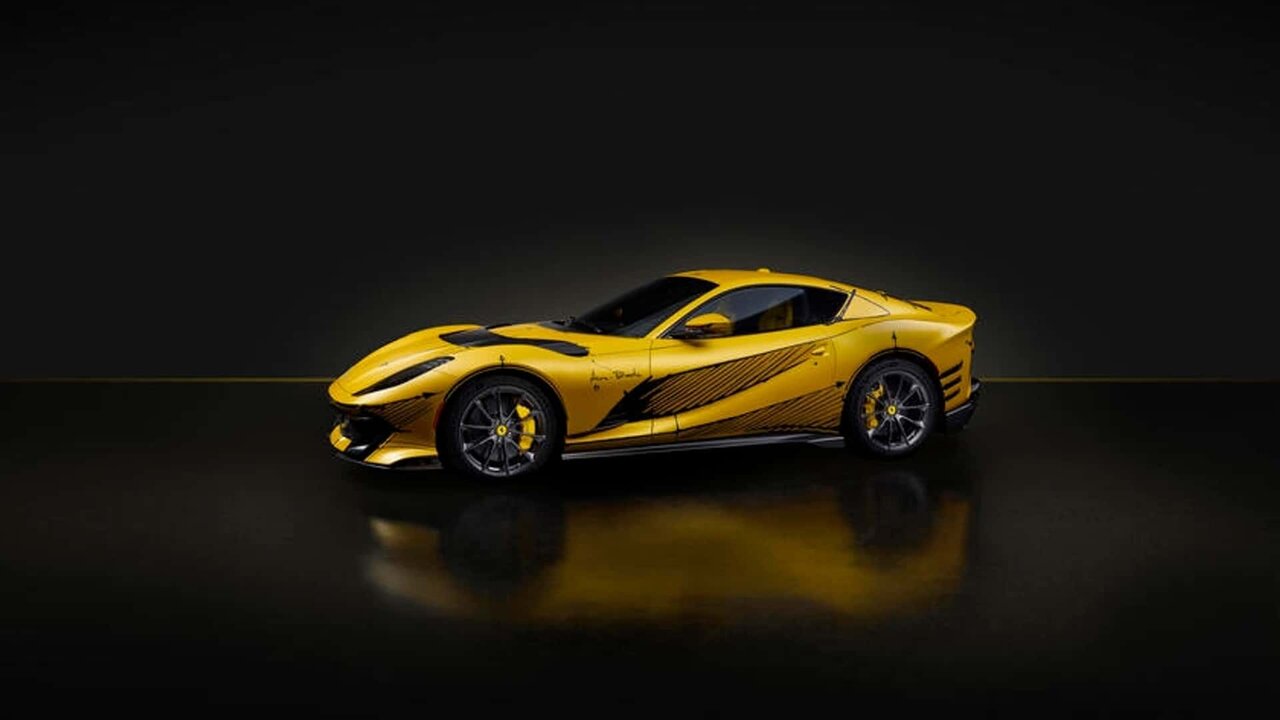 بدنه استثنایی فراری تبدیل به دفتر نقاشی شد!/ عکس 2