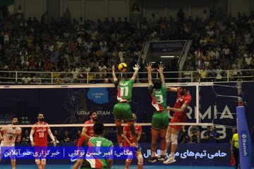 روز سوم والیبال قهرمانی آسیا