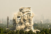 فیلم| فاجعه تخریب ساختمان توسط شهرداری / زاکانی های بقیه دنیا چطور ساختمان تخریب می کنند؟