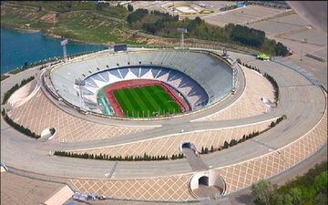 عکس‌| وضعیت نگران‌کننده ورزشگاه آزادی در آستانه بازی پرسپولیس - النصر