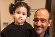 عکس | شباهت زیاد دختر مهران غفوریان به پدرش در عکس جدید در روز تولد!