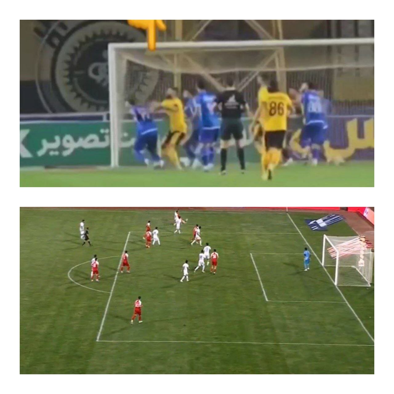 عکس| کنایه سنگین باشگاه استقلال به گل آفساید پرسپولیس