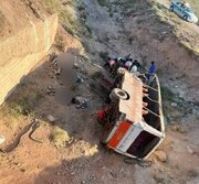 افزایش فوتی‌های سقوط مرگبار مینی‌بوس به دره/ تشریح علت بروز حادثه