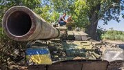 ببینید | رونمایی از تسلیحات عجیب اوکراین در خط مقدم جنگ با روسیه!
