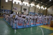 برگزاری مسابقات هیات کاراته بسیج لرستان با حضور بیش از ۱۲۰۰ ورزشکار در خرم‌آباد