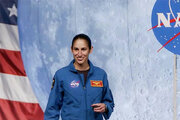 یاسمین مقبلی این نمای شگفت‌انگیز را از فضا به زمین فرستاد/ عکس