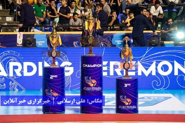 اختتامیه والیبال قهرمانی آسیا