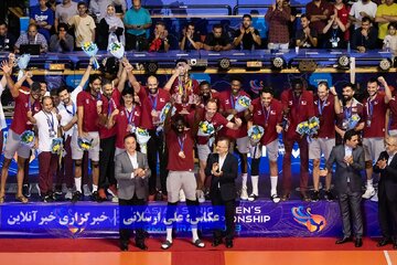 اختتامیه والیبال قهرمانی آسیا