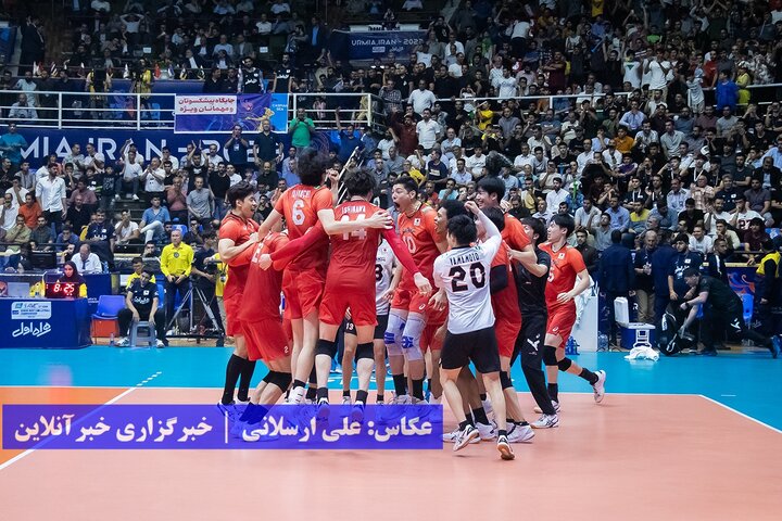فینال والیبال قهرمانی آسیا: ژاپن باز هم در ایران قهرمان شد / تشویق ارومیه‌ای‌ها کارساز نبود