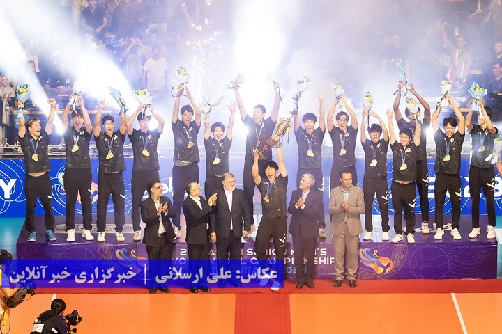 اختتامیه والیبال قهرمانی آسیا