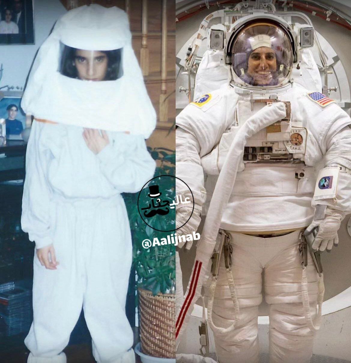 عکس | تصویر جالب از دوران نوجوانی یاسمین مقبلی فضانورد ایرانی-آمریکایی ناسا