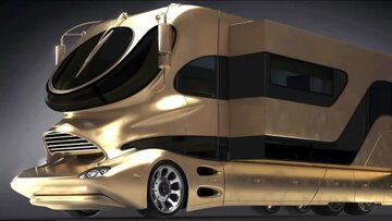 تصاویر | لوکس‌ترین خانه متحرک جهان