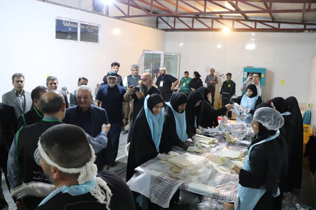 موکب آیلند، ایستگاه اول زائران کربلا با میزبانی بیش از ۱۰ هزار نفر در شبانه روز