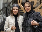 عکس | همسر سابق پژمان بازغی و دخترش نفس در اکران عمومی