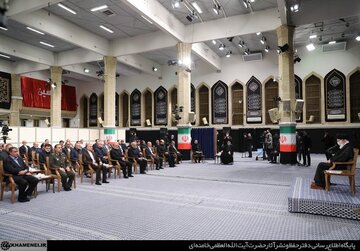 دیدار رئیس‌جمهور و اعضای هیئت دولت