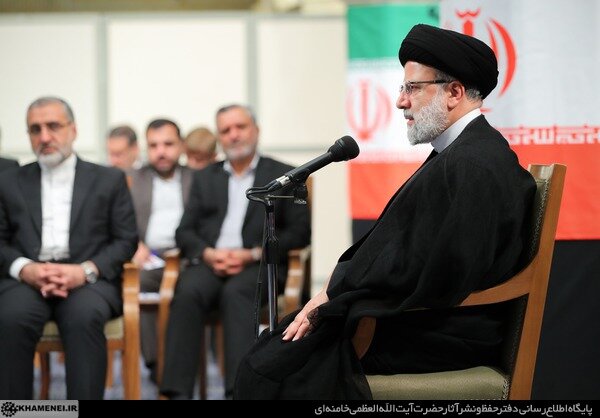 دیدار رئیس‌جمهور و اعضای هیئت دولت