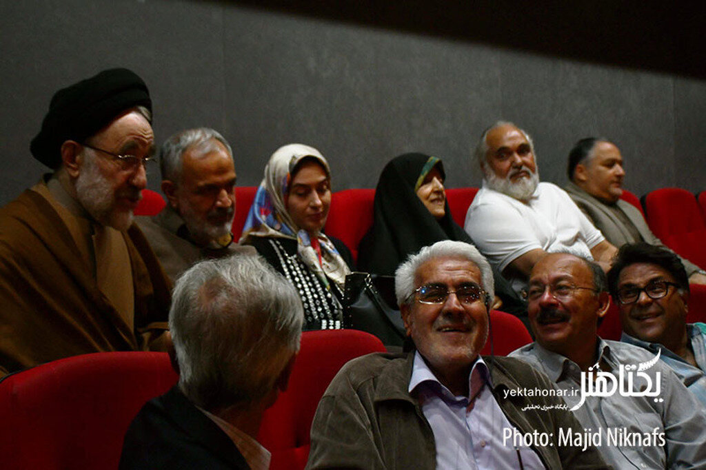 عکسی جدید از سیدمحمد خاتمی در سینما / ابتکار و همسرش هم آمدند 3