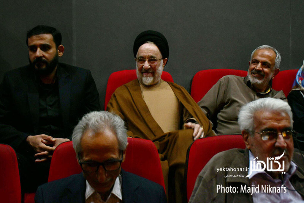 عکسی جدید از سیدمحمد خاتمی در سینما / ابتکار و همسرش هم آمدند 2