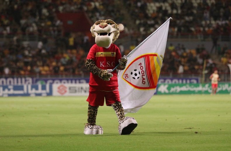 حضور یک یوزپلنگ در بازی پرسپولیس و فولاد