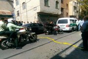 دستگیری اراذل زورگیر و قدرت نما در خیابان زمزم تهران/ عکس