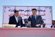 Iran, Iraq lay foundation stone for Shalamcheh-Basra railway