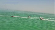 ببینید | تصاویر رژه اقتدار شناورهای نیروی دریایی سپاه؛ قدرت‌نمایی شناورها در خلیج فارس