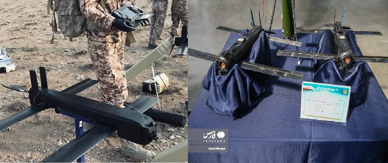 جدیدترین تصاویر از موشک پرسه‌زن انتحاری ایران