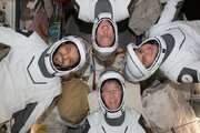 ببینید | ویدیویی جالب از بازگشت چهار فضانورد مأموریت کرو -۶ به زمین