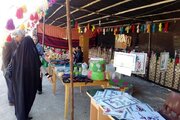 اشتغال‌زایی ٣۵٠ نفری غرفه‌های صنایع دستی احداث شده در مسیر زوار اربعین