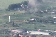 ببینید | بمباران نیروهای روس توسط ارتش اوکراین در جنوب زاپروژیا