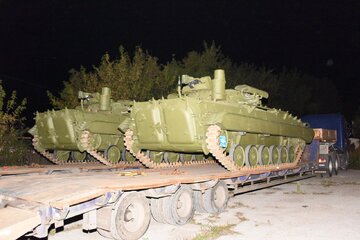 روسیه به این تانک‌های جدید مجهز شد/عکس