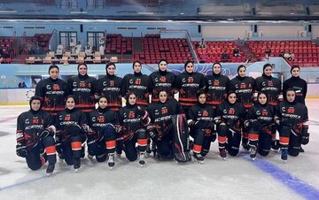 Iran women ice hockey team beat Philippines