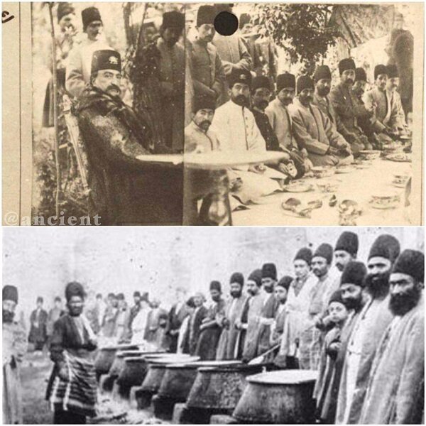 آش پختن پادشاه در اربعین +عکس