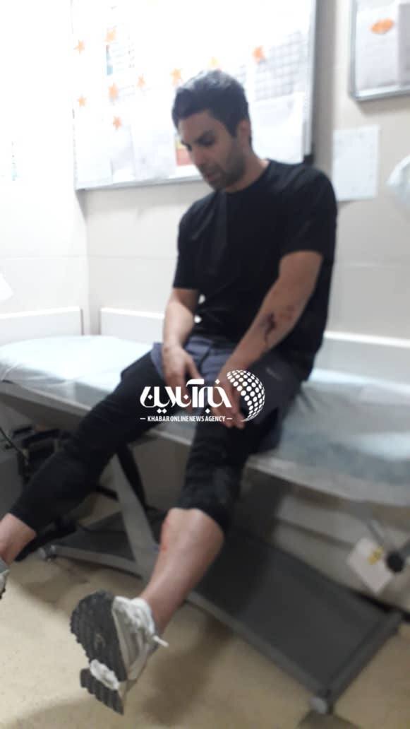 عکس| سارق‌ها به ستاره سابق پرسپولیس حمله کردند/ کار آقای فوتبالیست به بیمارستان کشیده شد