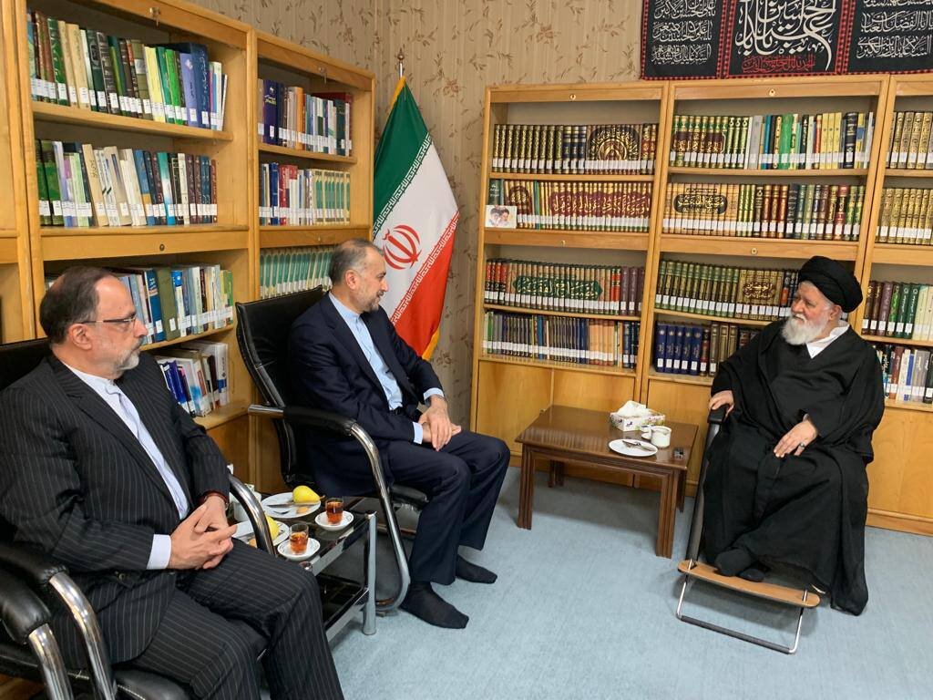 امیرعبداللهیان به زیارت امام رضا (ع) مشرف شد/ دیدار با آیتالله علمالهدی
و تولیت آستان قدس رضوی