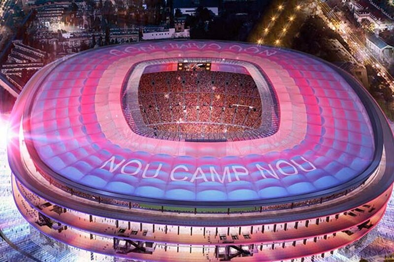 نیوکمپ و برنابئو آماده شد آزادی نه! / بکوبید از نو بسازید، زودتر تمام میشود