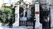 ببینید | تصاویر تازه از سفارت ایران در پاریس بعد از حمله تروریستی ساعاتی پیش