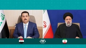 President Raisi to Iraqi PM: Separatist terrorist groups’ activities intolerable