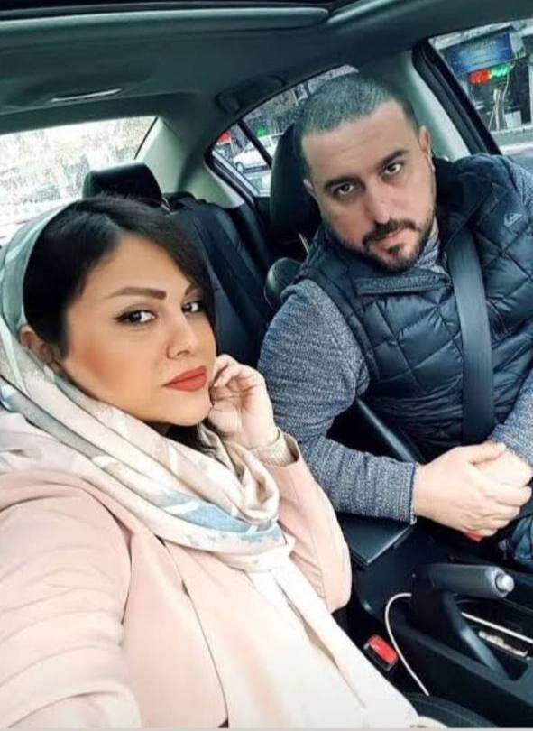 عکس | محسن کیایی با چهره جدید خود در کنار همسرش