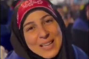 ببینید | درد دل احساسی یک زن لبنانی با رهبر انقلاب در کربلای معلی