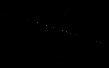 اگر به آسمان نگاهی بیاندازید، ماهواره‌های استارلینک را می‌بینید!/ عکس