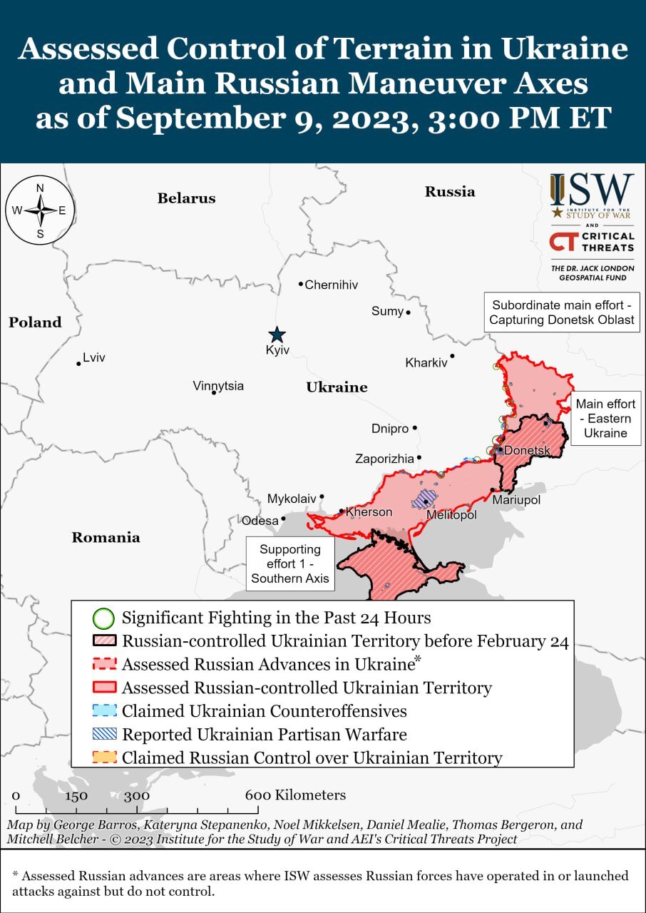 وضعیت نبرد روسیه و اوکراین روی نقشه/عکس