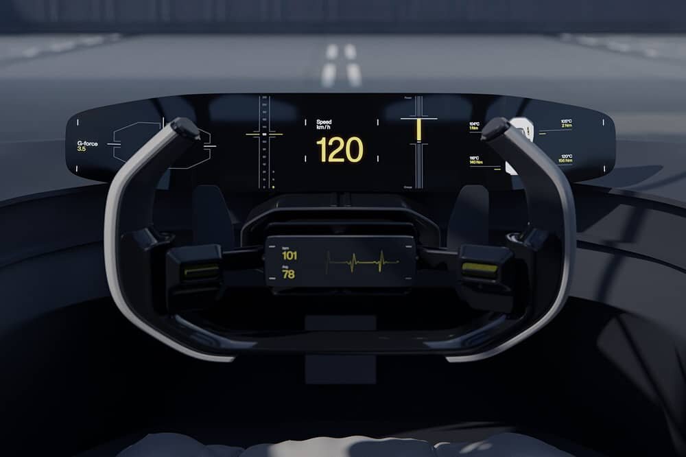 ابرخودروی جدیدی که از فیلمهای تخیلی بیرون آمده/ عکس