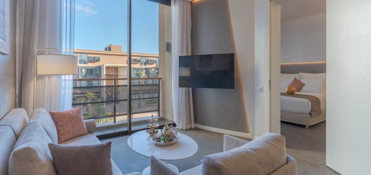 عکس| امکانات هتل زیبای رونالدو در مراکش؛ اقدام جالب Cr7 پس از زلزله