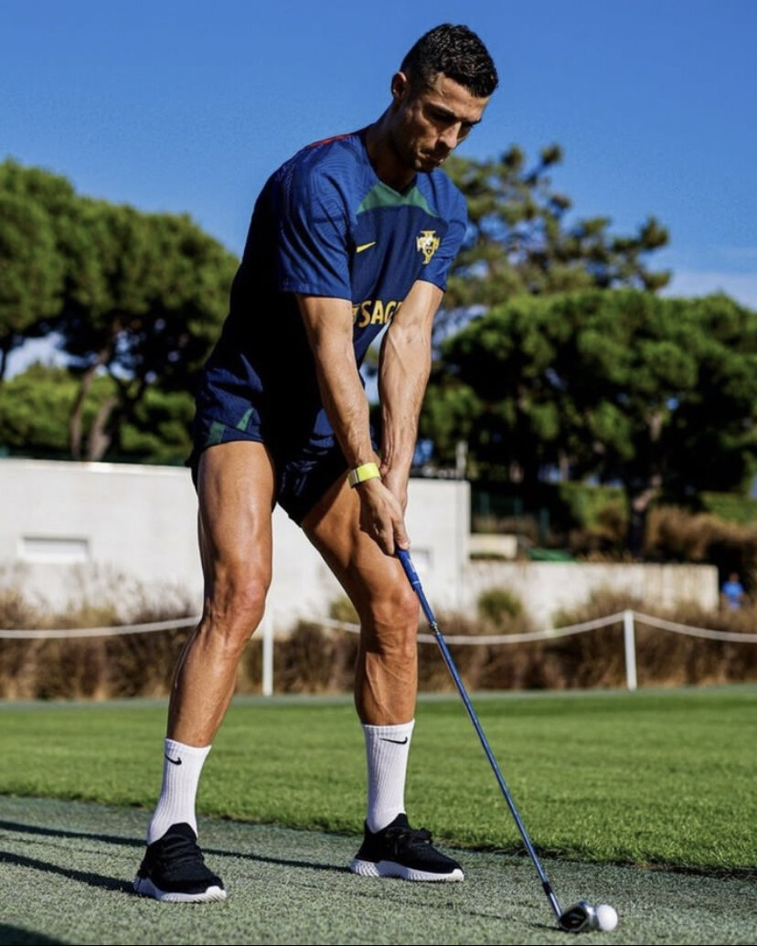 عکس| رشته ورزشی محبوب رونالدو پس از فوتبال