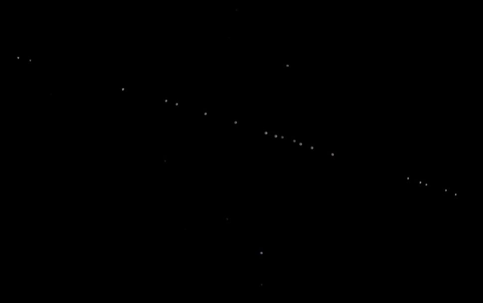 نورهایی که دیشب در آسمان دیدید، ماهواره‌های استارلینک بودند!/ عکس