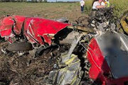 ببینید | اولین تصاویر از سقوط هواپیما در نمایشگاه هوایی مجارستان